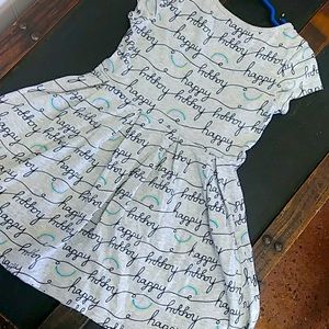 Be Happy 🌼 Kid's T-shirt Dress